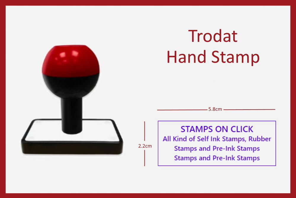 Trodat Hand Stamp
