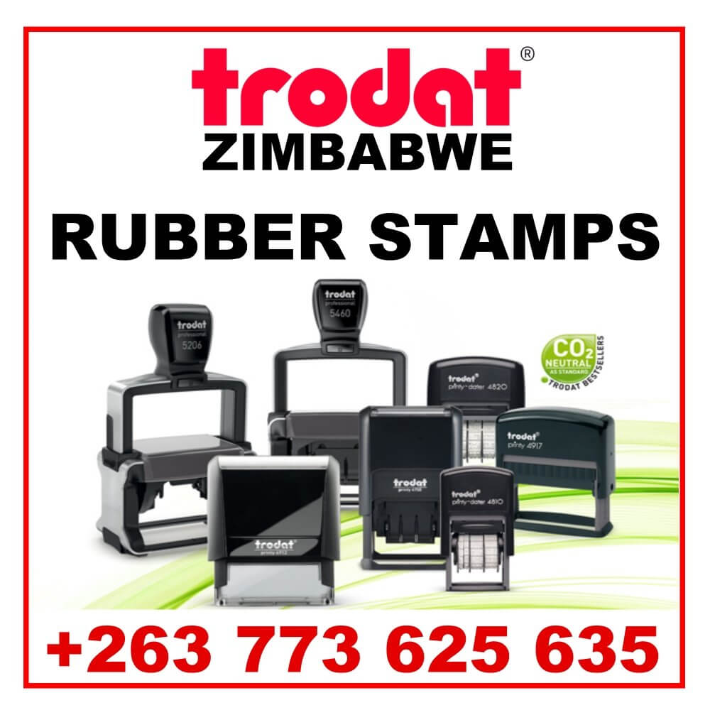 Trodat Rubber Stamps in Zimbabwe +263773625635
